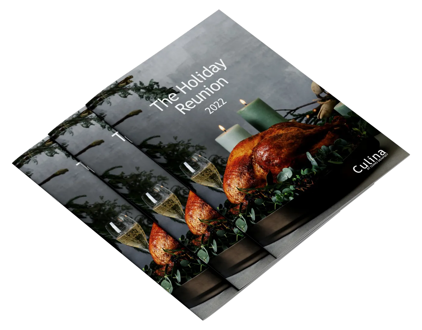 Culina Christmas catalogue covers, The Holiday Reunion